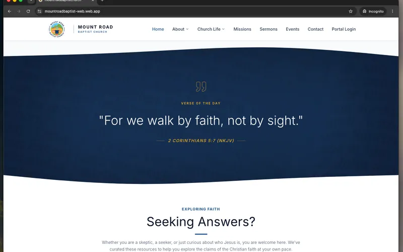Mount Road Baptist